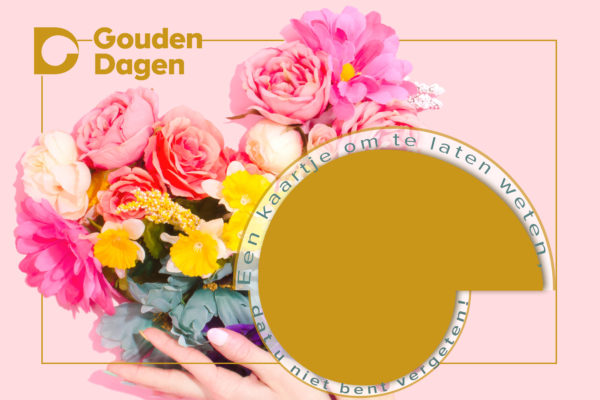 Kaartje - Gouden Steun tijdens Corona 2